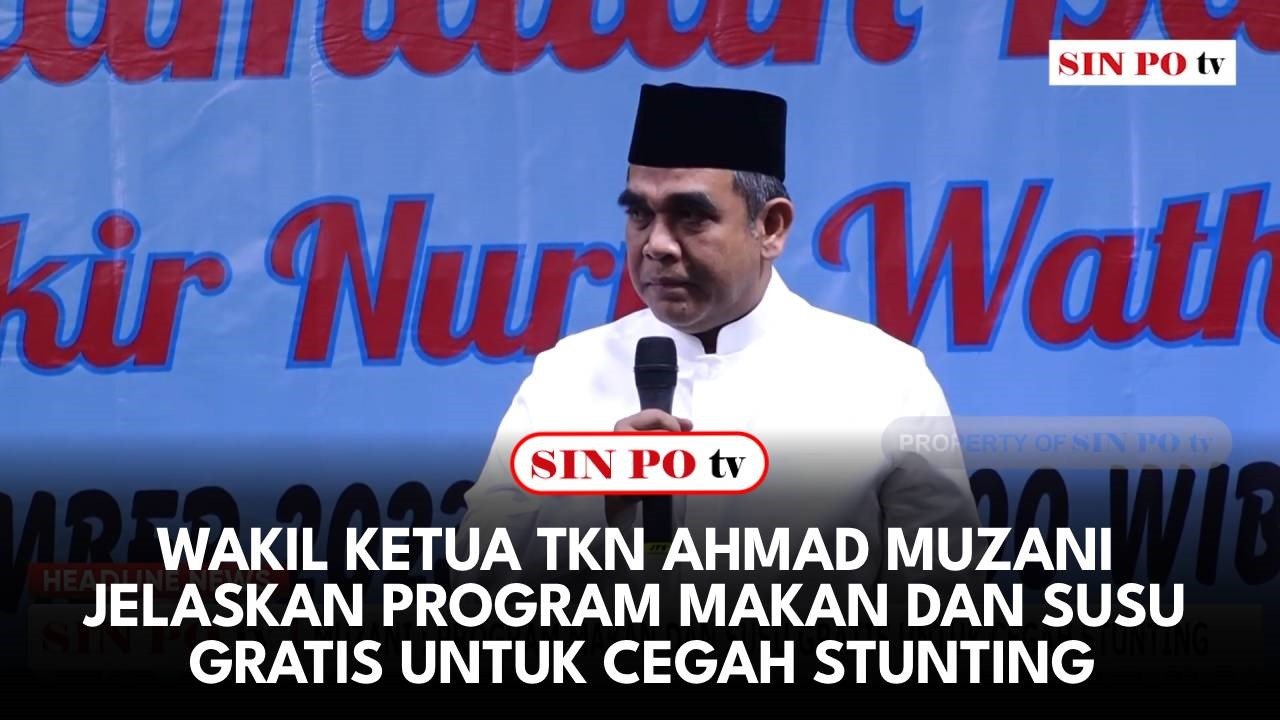 Wakil Ketua TKN Ahmad Muzani Jelaskan Program Makan Dan Susu Gratis Untuk Cegah Stunting