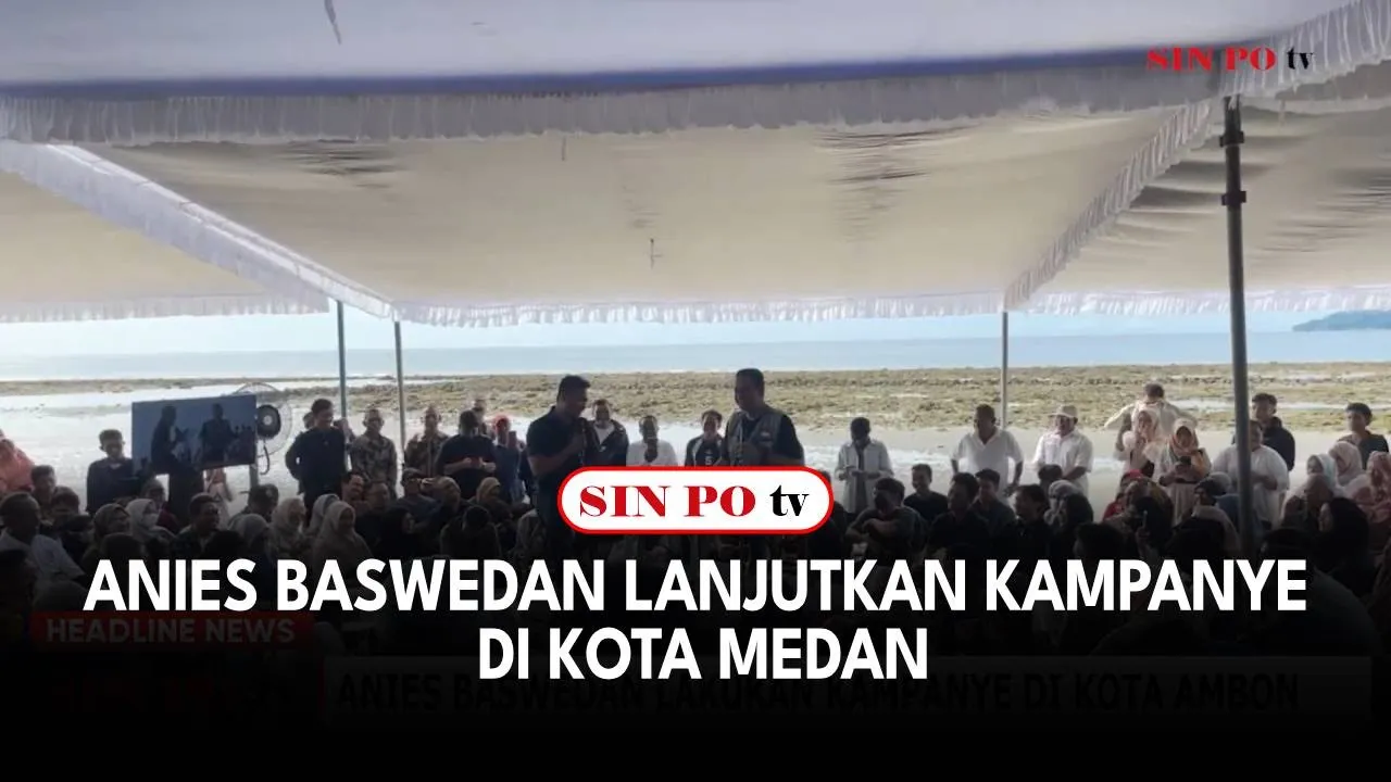 Anies Baswedan Lanjutkan Kampanye di Kota Medan