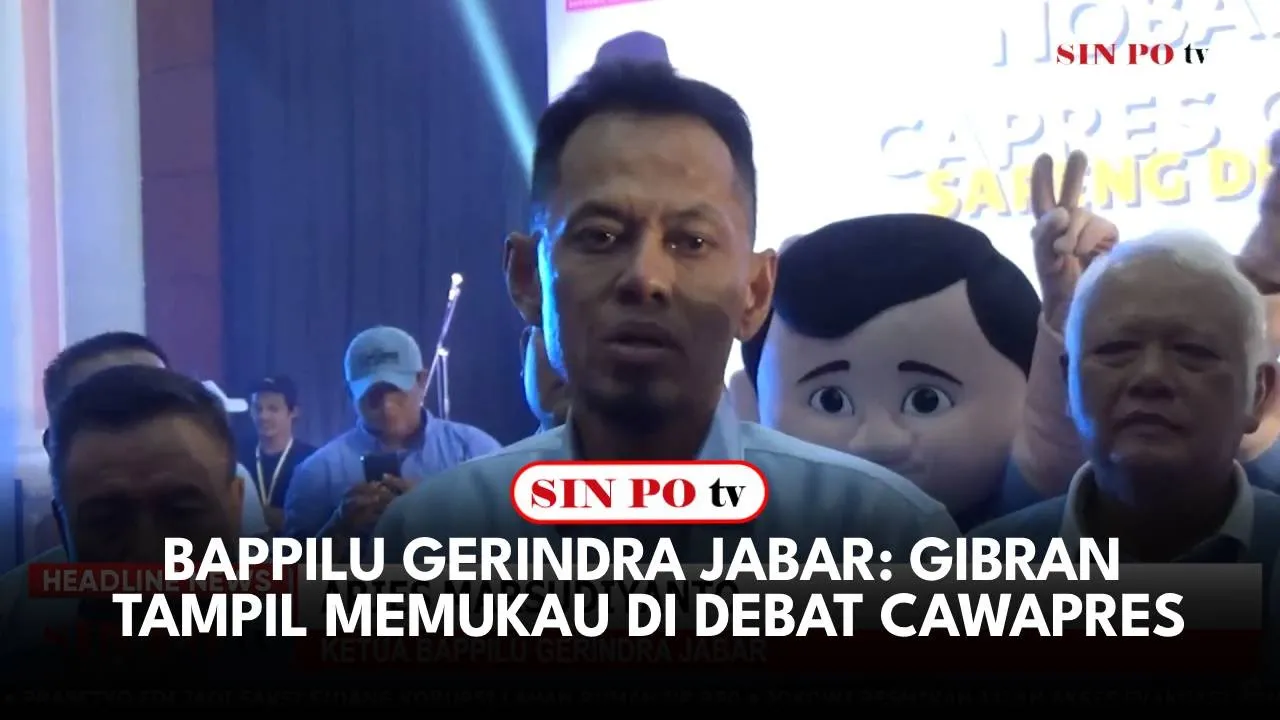 Bappilu Gerindra Jabar: Gibran Tampil Memukau di Debat Cawapres