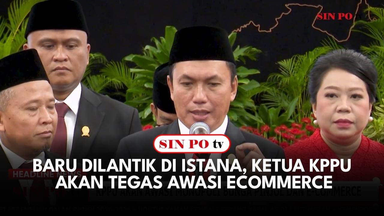 Baru Dilantik di Istana, Ketua KPPU Akan Tegas Awasi Ecommerce