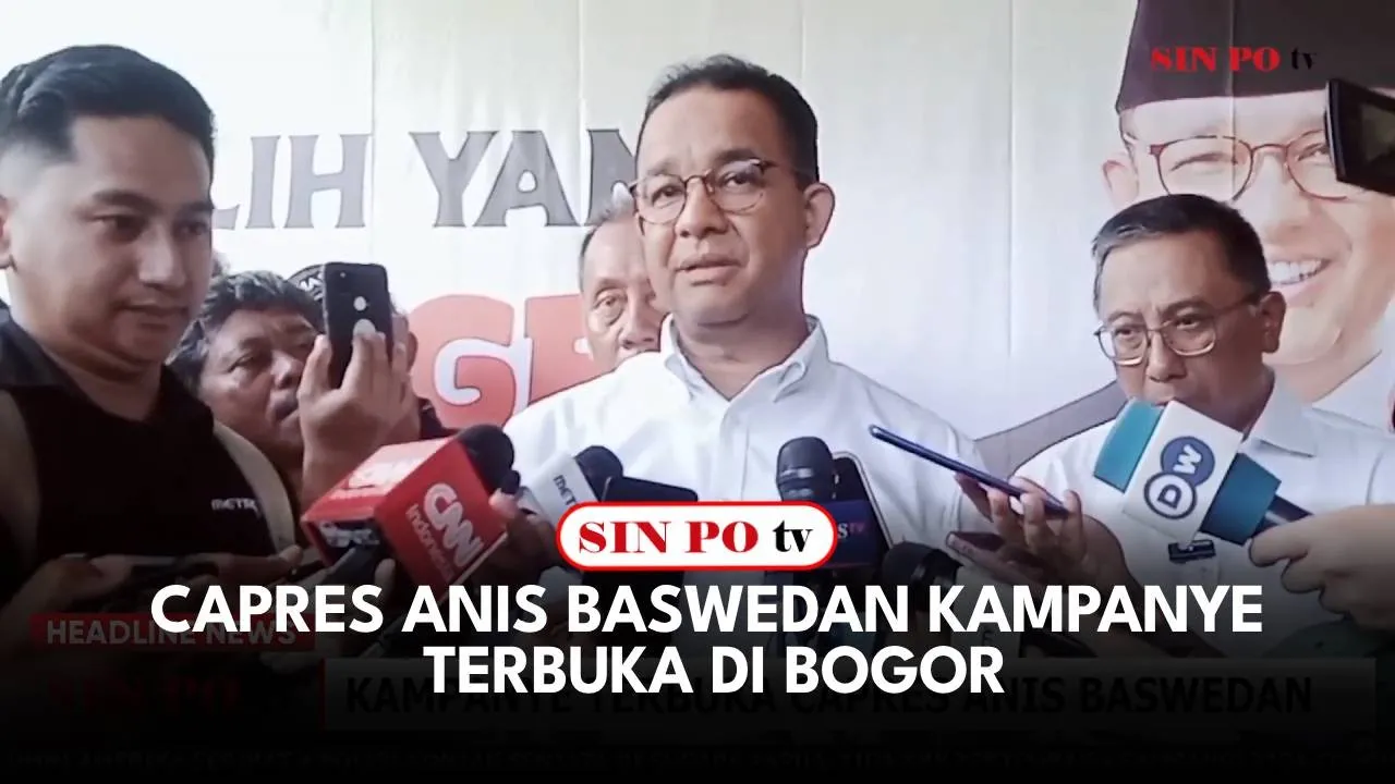 Capres Anis Baswedan Kampanye Terbuka Di Bogor