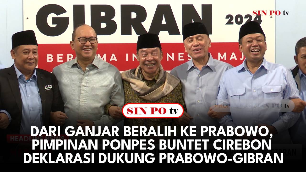 Pimpinan Ponpes Buntet Cirebon Deklarasi Dukung Prabowo-Gibran