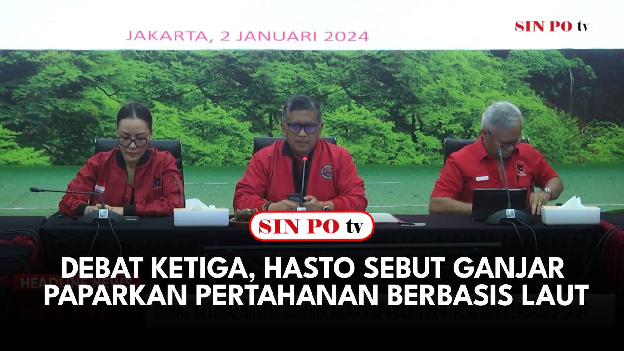 Sekjen PDI Perjuangan Hasto Kristiyanto