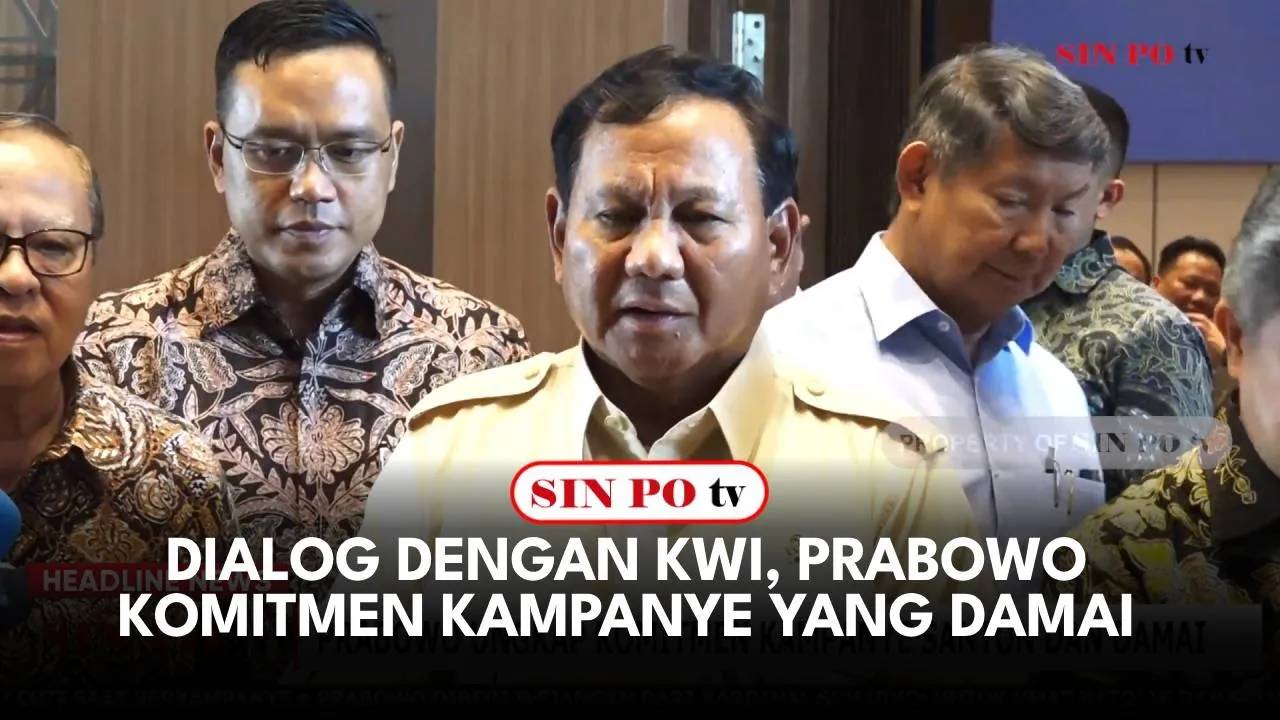 Dialog Dengan KWI, Prabowo Komitmen Kampanye Yang Damai