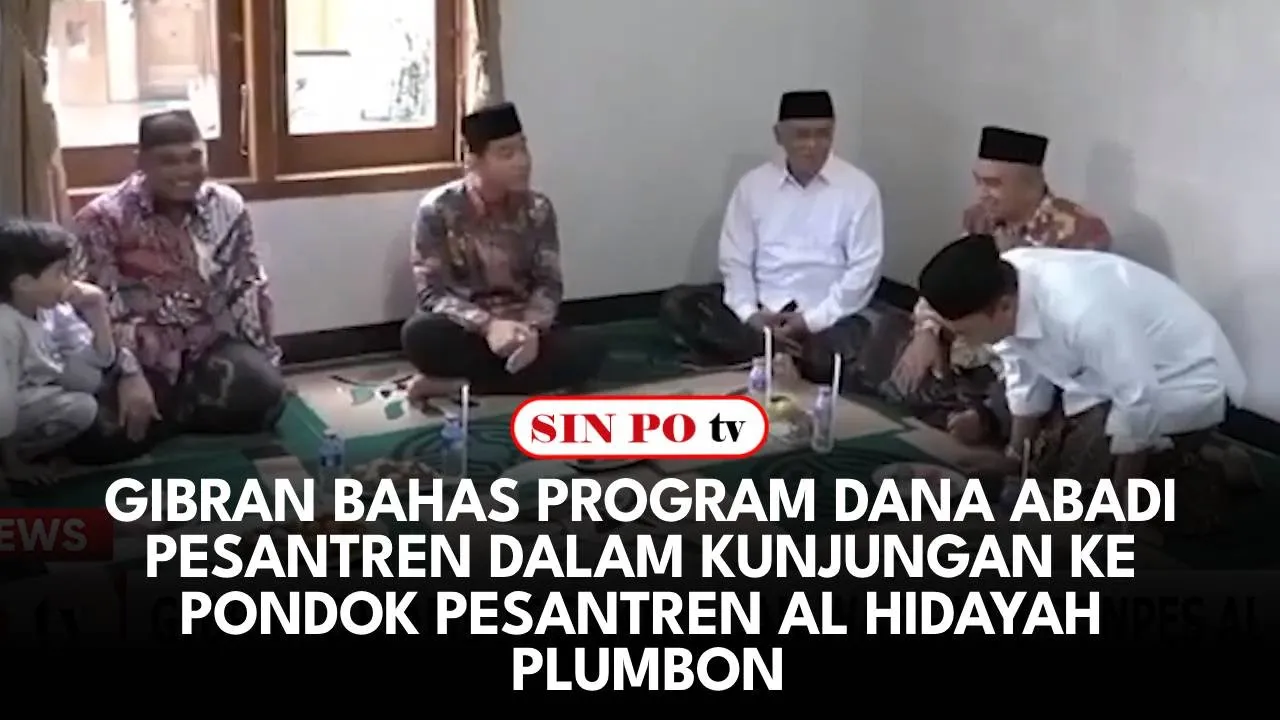 Gibran Bahas Program Dana Abadi Pesantren Dalam Kunjungan Ke Pondok Pesantren Al Hidayah Plumbon