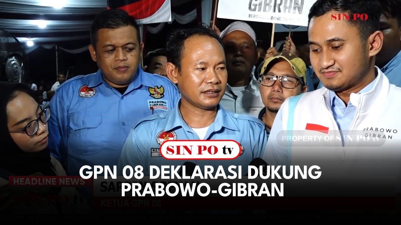 GPN 08 Deklarasi Dukung Prabowo-Gibran