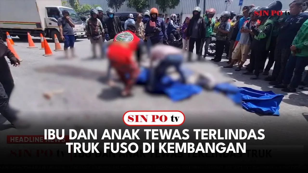 Ibu dan Anak Tewas Terlindas Truk Fuso di Kembangan