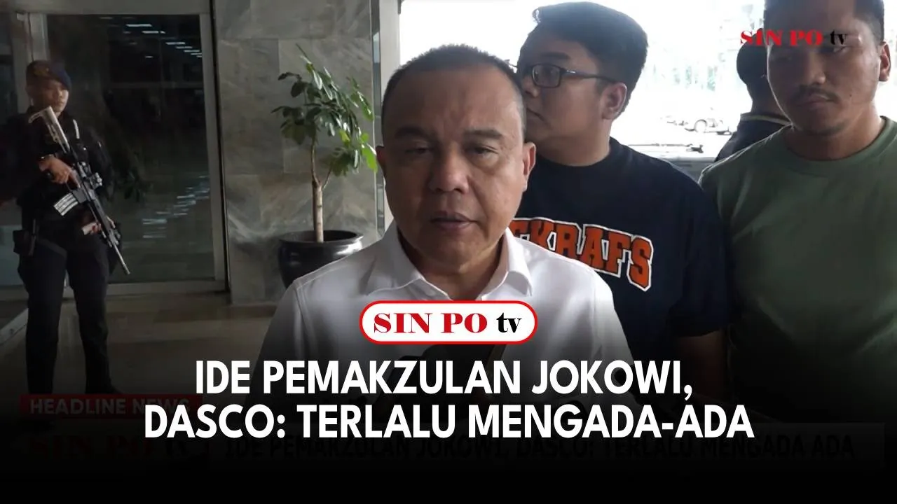 Ide Pemakzulan Jokowi, Dasco: Terlalu Mengada-Ada