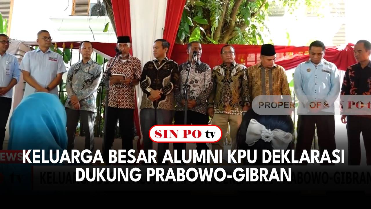 Keluarga Besar Alumni KPU Deklarasi Dukung Prabowo-Gibran