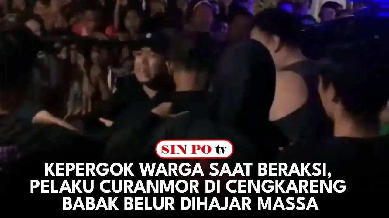 Kepergok Warga Saat Beraksi, Pelaku Curanmor di Cengkareng Babak Belur Dihajar Massa