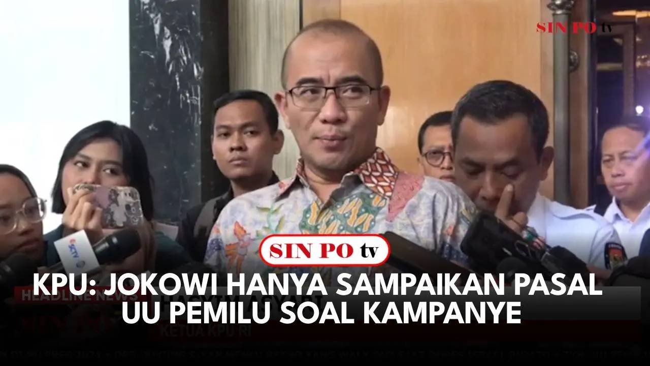 KPU: Jokowi Hanya Sampaikan Pasal UU Pemilu soal Kampanye