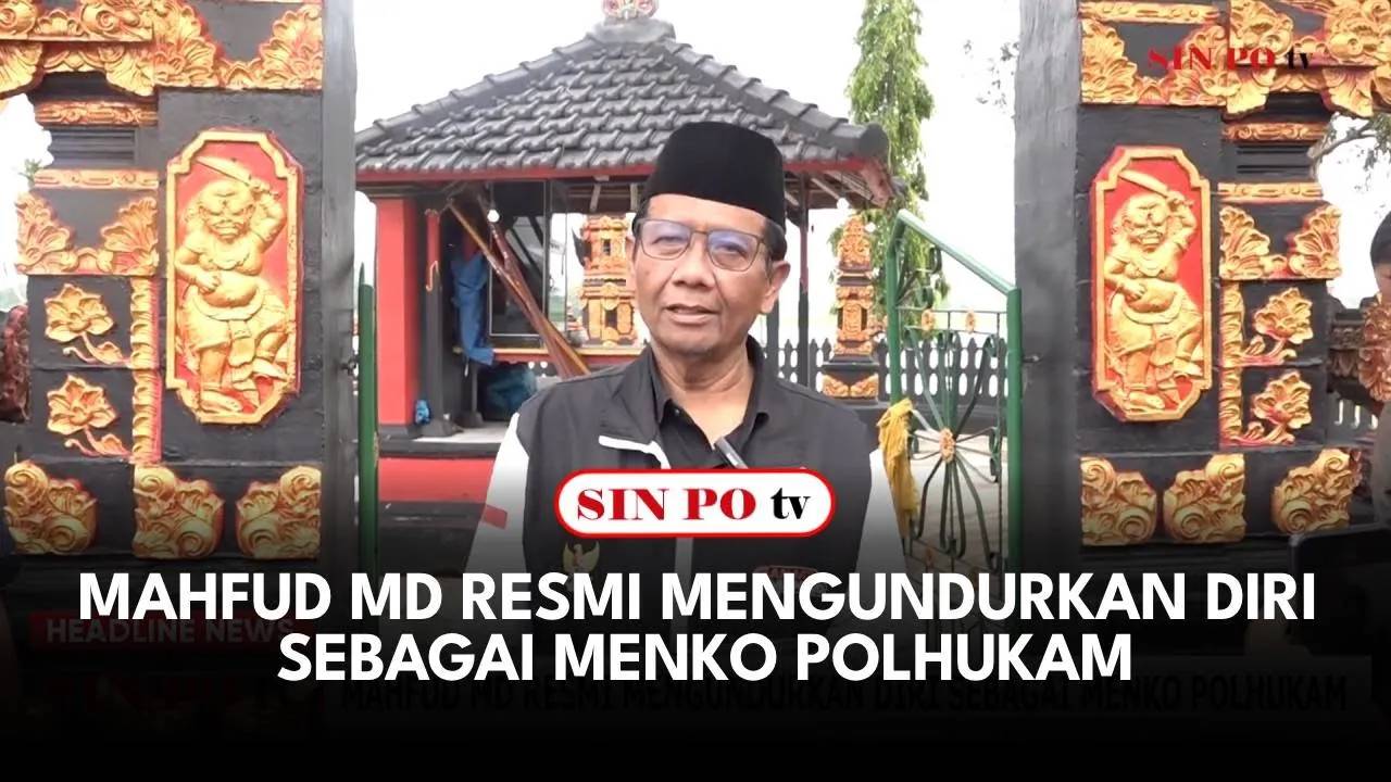 Mahfud MD Resmi Mengundurkan Diri Sebagai Menko Polhukam