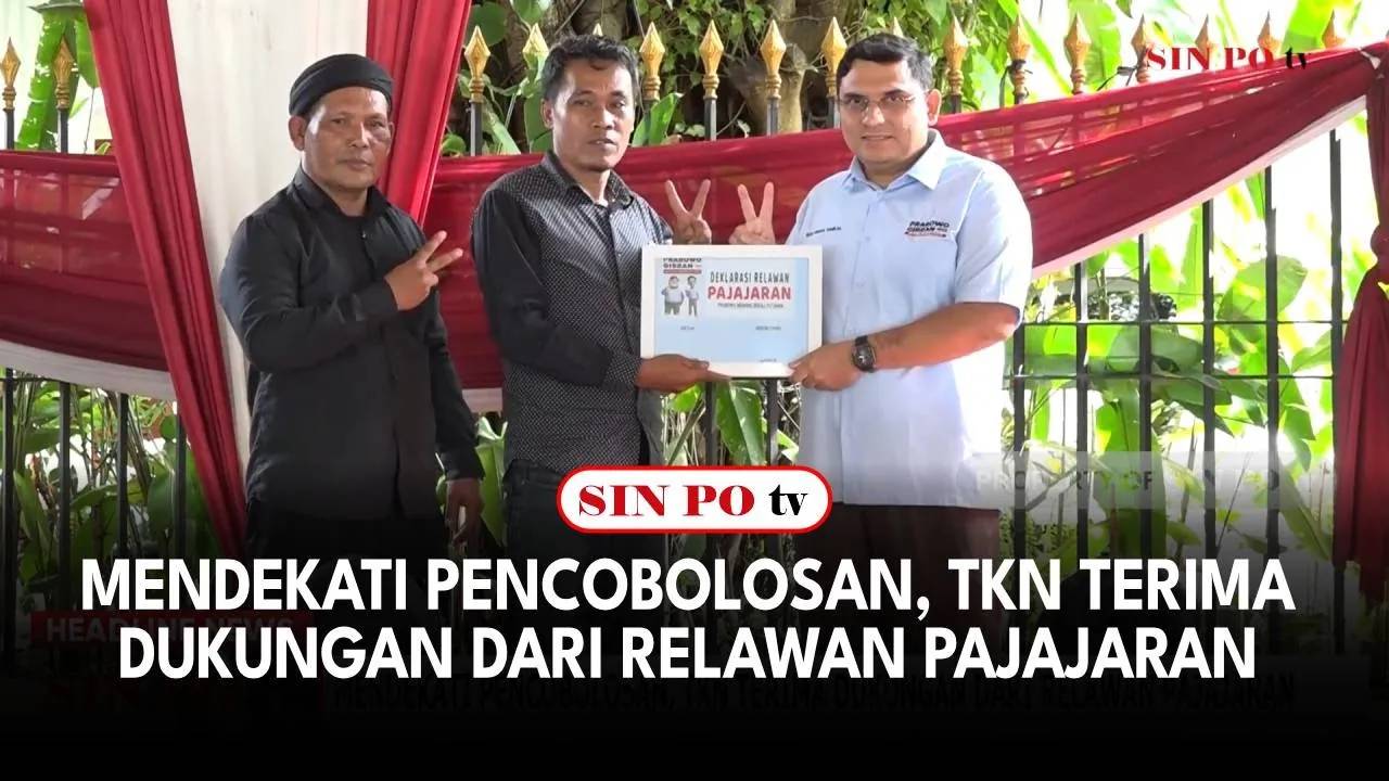 Mendekati Pencobolosan, TKN Terima Dukungan Dari Relawan Pajajaran