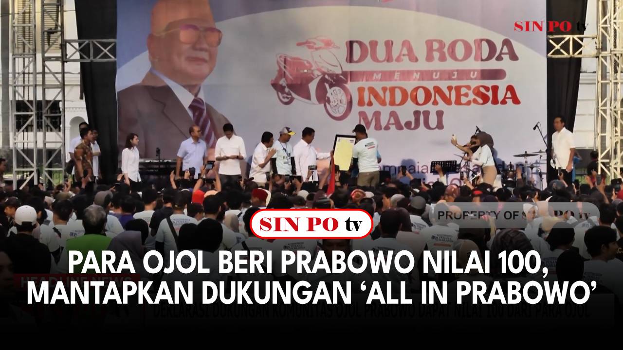 Para Ojol Beri Prabowo Nilai 100, Mantapkan Dukungan ‘All in Prabowo’