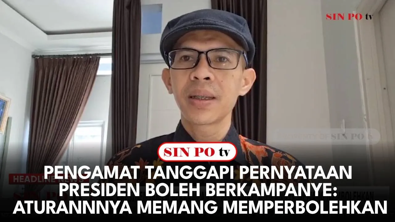 Pengamat Tanggapi Pernyataan Presiden Boleh Berkampanye: Aturannnya Memang Memperbolehkan