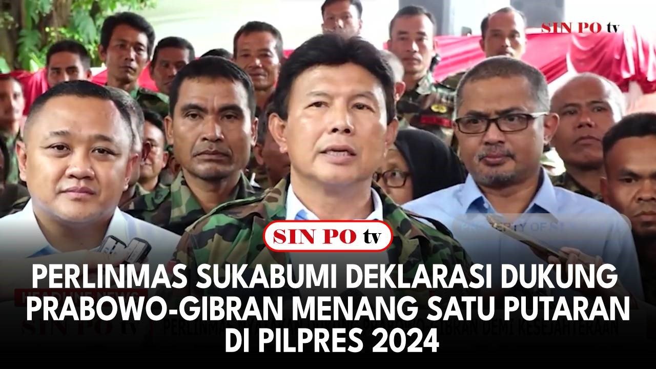 Perlinmas Sukabumi Deklarasi Dukung Prabowo-Gibran Menang Satu Putaran Di Pilpres 2024