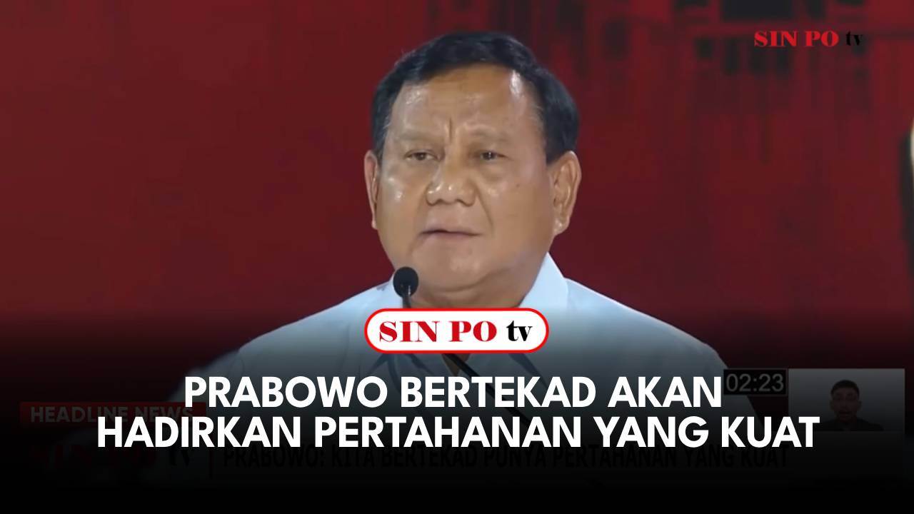 Prabowo Bertekad Akan Hadirkan Pertahanan Yang Kuat