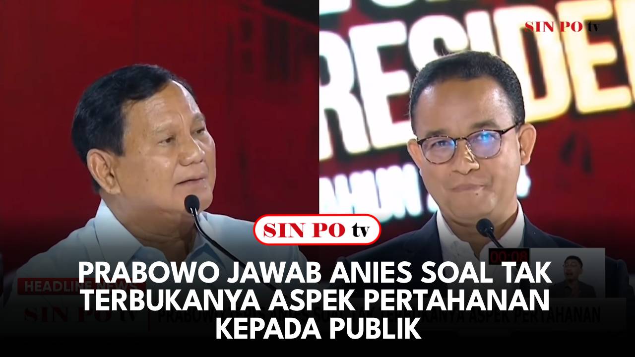 Prabowo Jawab Anies Soal Tak Terbukanya Aspek Pertahanan Kepada Publik