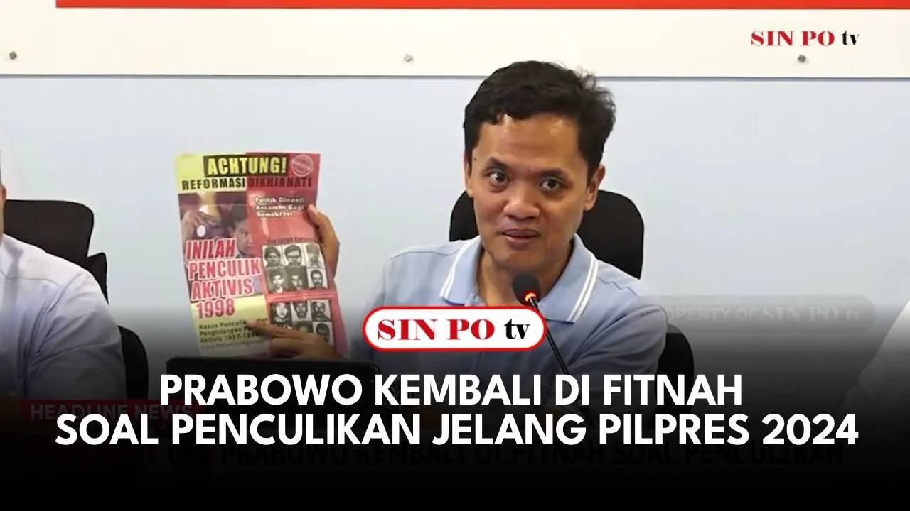 Prabowo Kembali di Fitnah Soal Penculikan Jelang Pilpres 2024