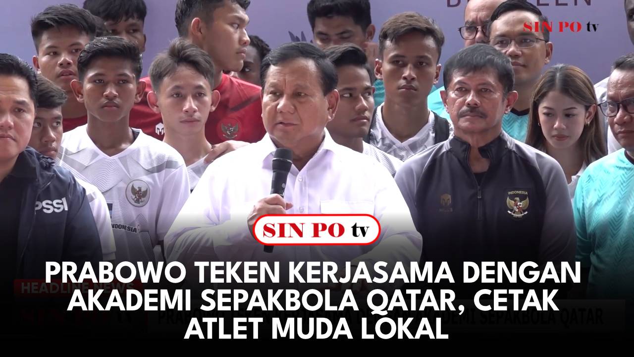 Ketua Dewan Pembina Garudayaksa Football Academy Prabowo Subianto