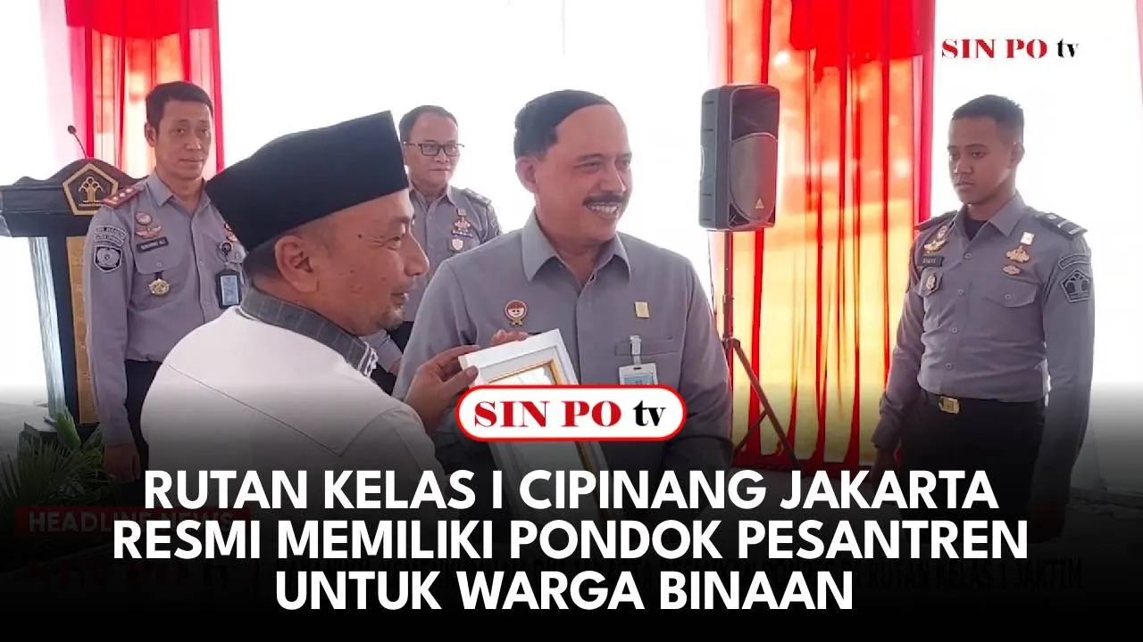 Rutan Kelas I Cipinang Jakarta Resmi Memiliki Pondok Pesantren Untuk Warga Binaan