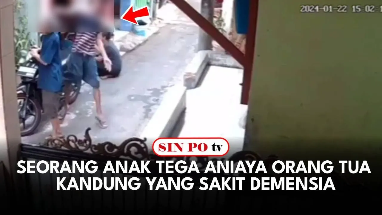 Seorang Anak Tega Aniaya Orang Tua Kandung yang Sakit Demensia