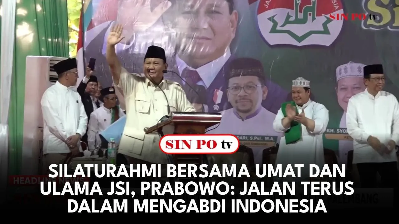 Silaturahmi Bersama Umat Dan Ulama JSI, Prabowo: Jalan Terus Dalam Mengabdi Indonesia