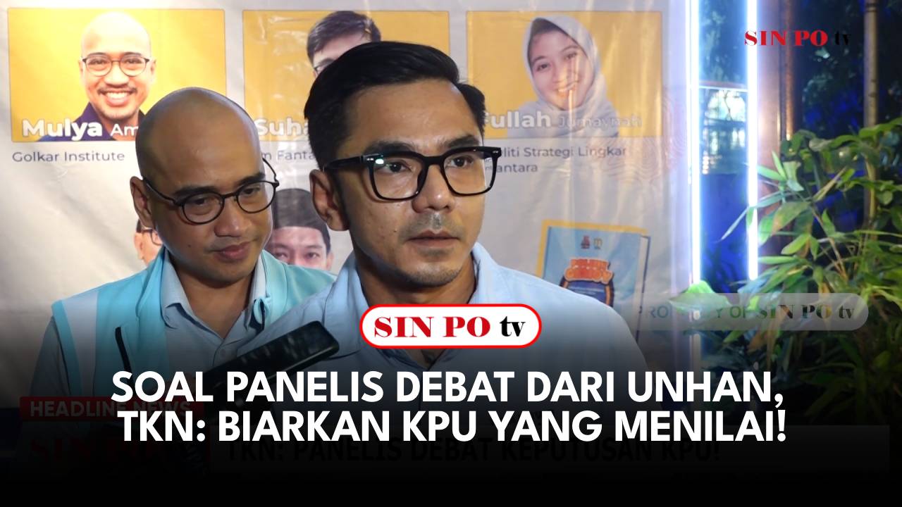 Soal Panelis Debat dari Unhan, TKN: Biarkan KPU Yang Menilai!