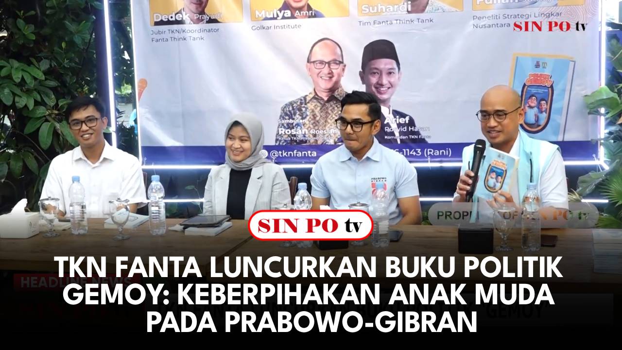 Tim Kampanye Nasional Pemilih Muda Prabowo-Gibran meluncurkan Buku Politik Gemoy