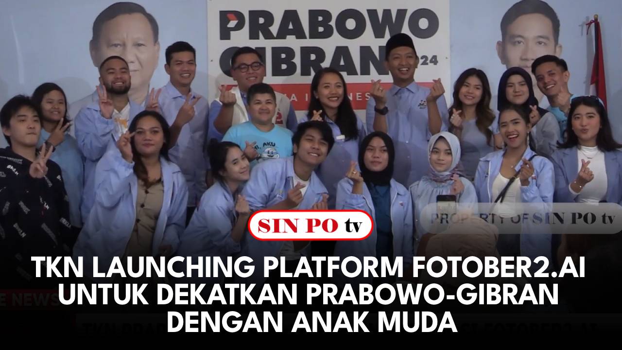 TKN Launching Platform Fotober2.Ai Untuk Dekatkan Prabowo-Gibran Dengan Anak Muda