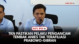 TKN Pastikan Pelaku Pengancam Tembak Anies Tak Terafiliasi Prabowo-Gibran