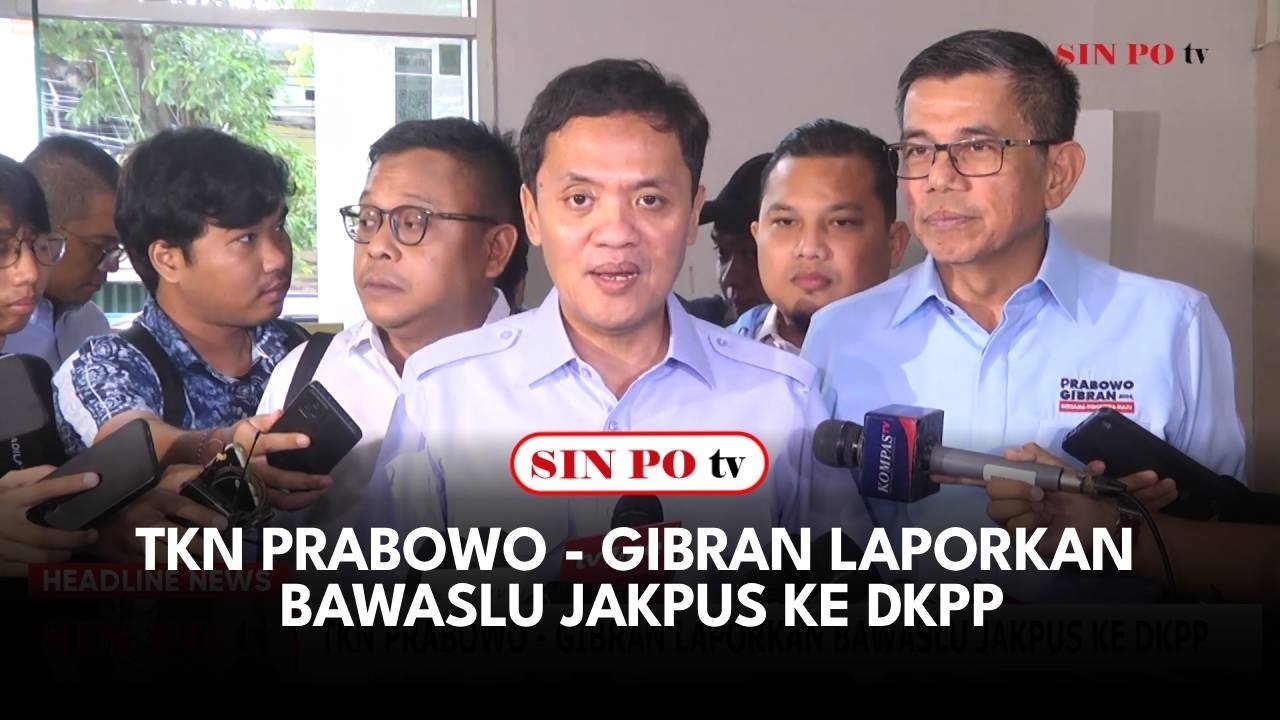 TKN Prabowo - Gibran Laporkan Bawaslu Jakpus ke DKPP