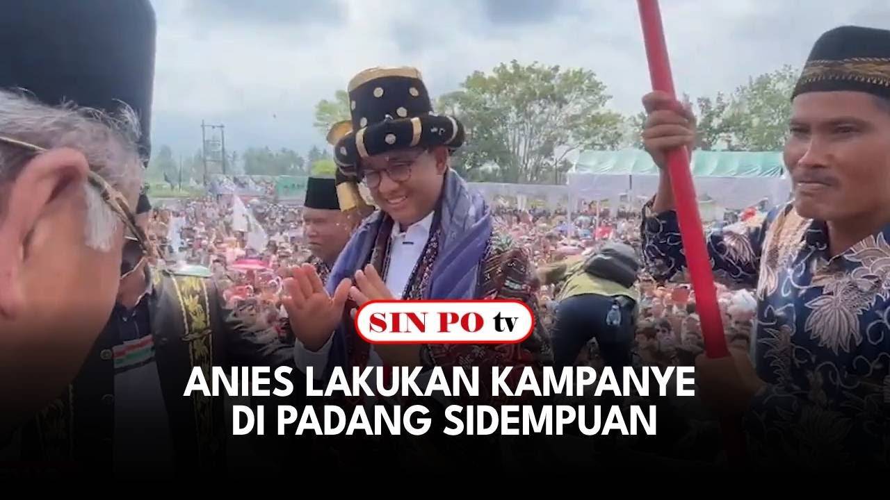 Anies Lakukan Kampanye di Padang Sidempuan