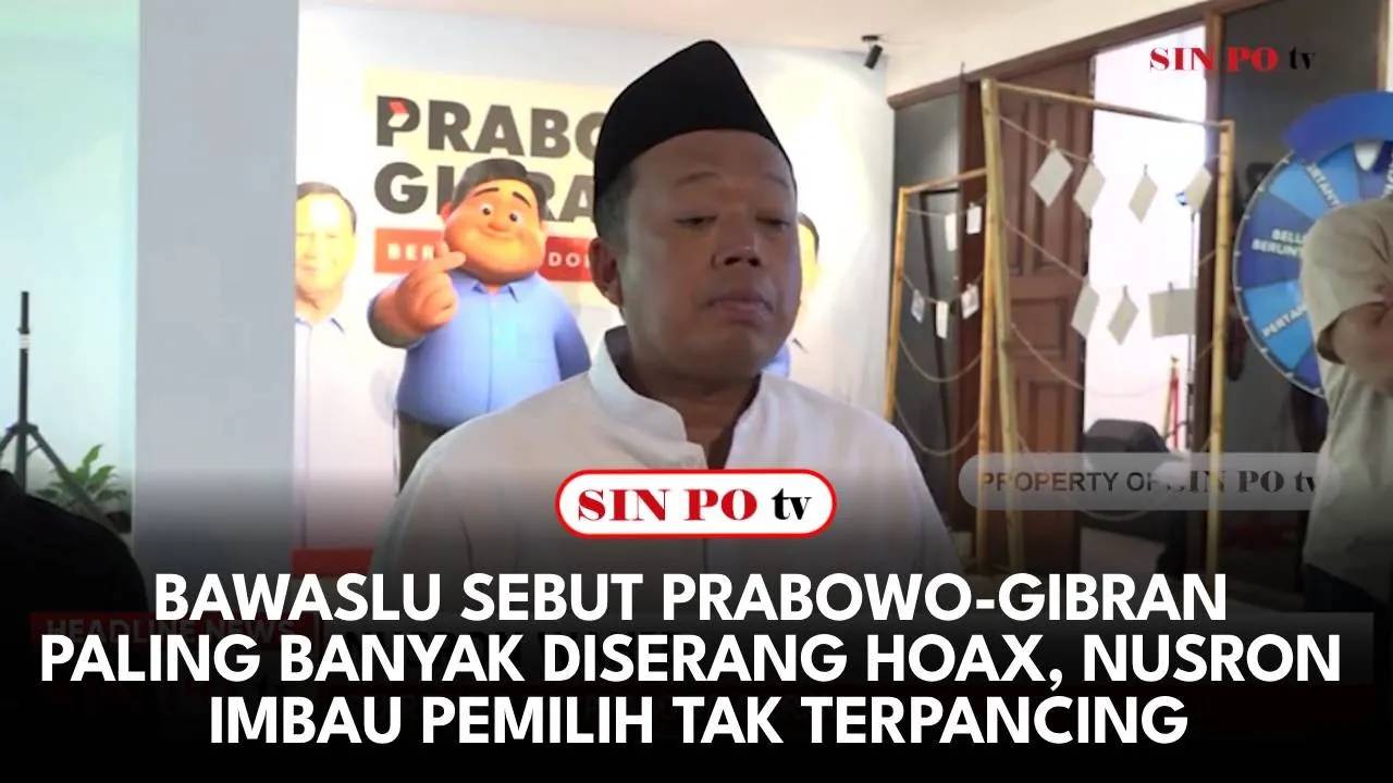 Bawaslu Sebut Prabowo-Gibran Paling Banyak Diserang Hoax, Nusron Imbau Pemilih Tak Terpancing