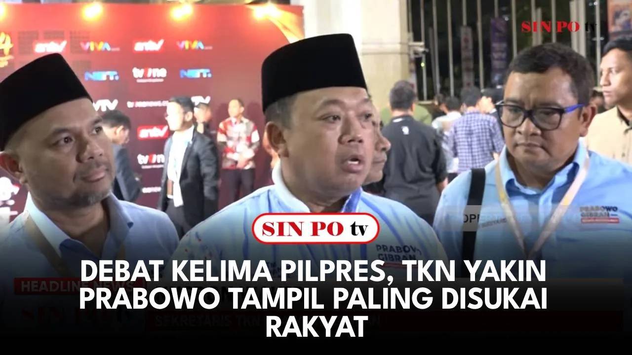 Debat Kelima Pilpres, TKN Yakin Prabowo Tampil Paling Disukai Rakyat