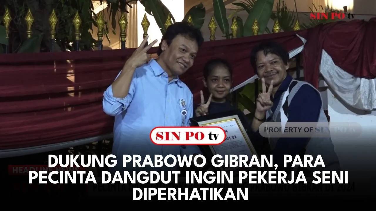 Dukung Prabowo Gibran, Para Pecinta Dangdut Ingin Pekerja Seni Diperhatikan