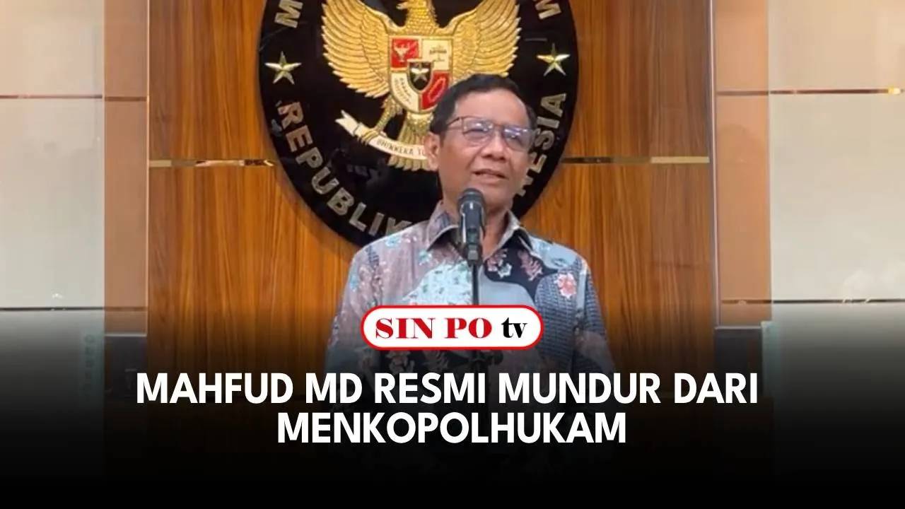 Mahfud MD Resmi Mundur Dari Menkopolhukam