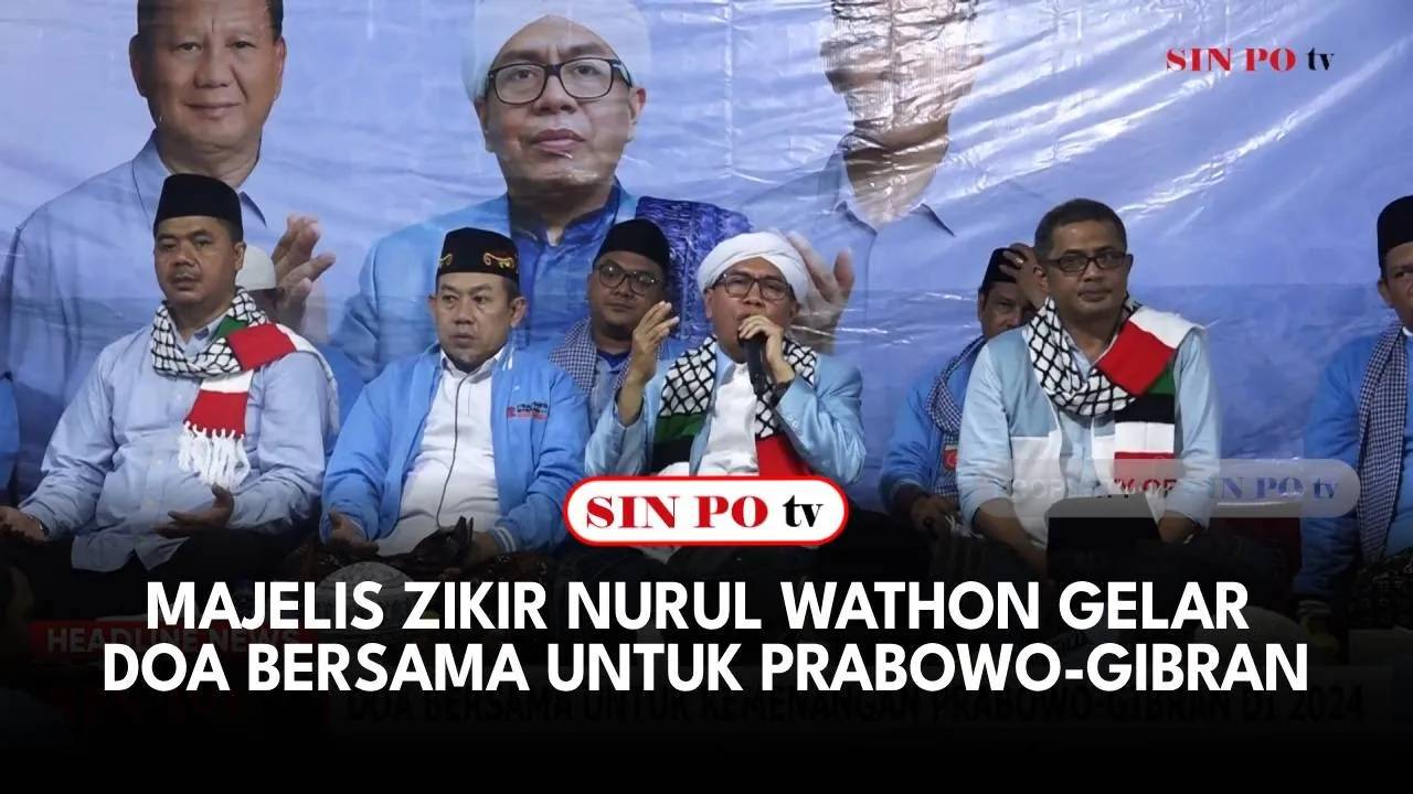 Majelis Zikir Nurul Wathon Gelar Doa Bersama Untuk Prabowo-Gibran