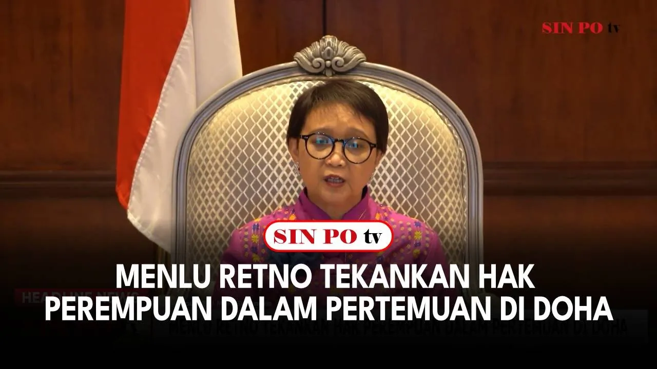 Menlu Retno Tekankan Hak Perempuan Dalam Pertemuan di Doha