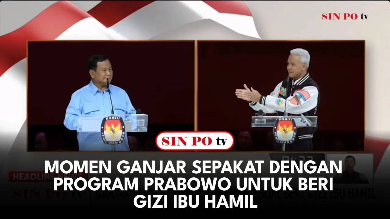 Momen Ganjar Sepakat dengan Program Prabowo untuk Beri Gizi Ibu Hamil