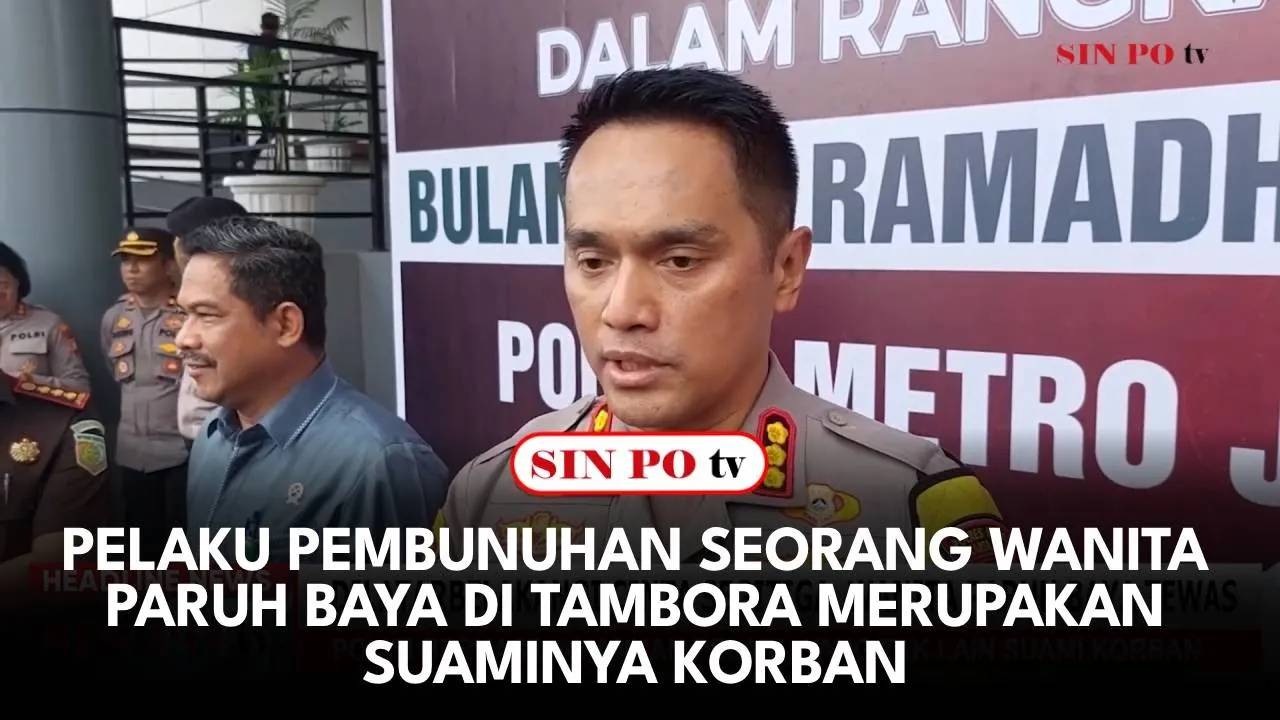 Pelaku Pembunuhan Seorang Wanita Paruh Baya Di Tambora Merupakan Suaminya Korban