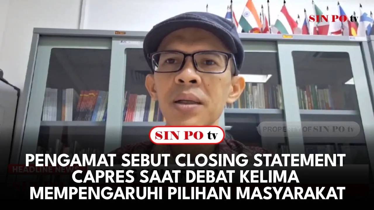 Pengamat Sebut Closing Statement Capres Saat Debat Kelima Mempengaruhi Pilihan Masyarakat