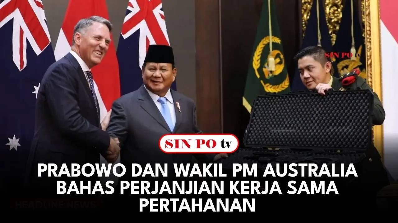 Prabowo dan Wakil PM Australia Bahas Perjanjian Kerja Sama Pertahanan