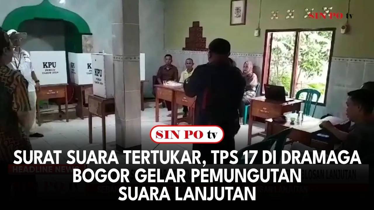 Surat Suara Tertukar, TPS 17 di Dramaga Bogor Gelar Pemungutan Suara Lanjutan