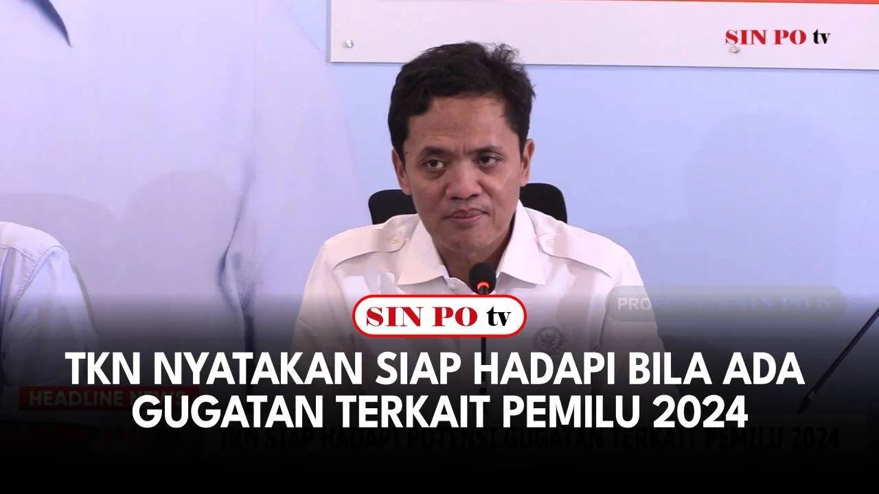 TKN Nyatakan Siap Hadapi Bila Ada Gugatan Terkait Pemilu 2024