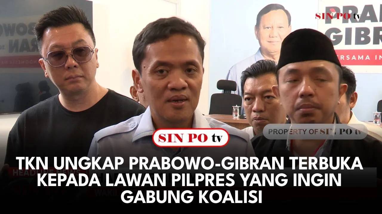 TKN Ungkap Prabowo-Gibran Terbuka Kepada Lawan Pilpres Yang Ingin Gabung Koalisi