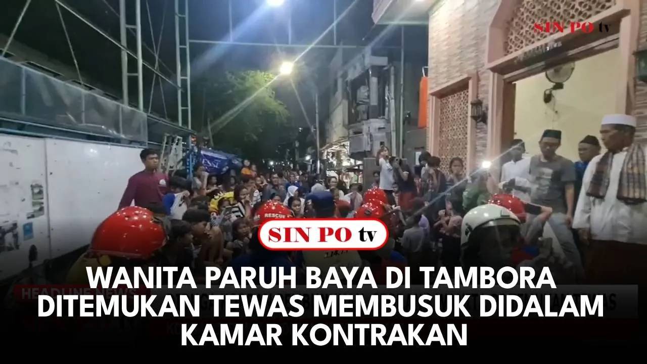 Wanita Paruh Baya di tambora Ditemukan Tewas Membusuk Didalam Kamar Kontrakan