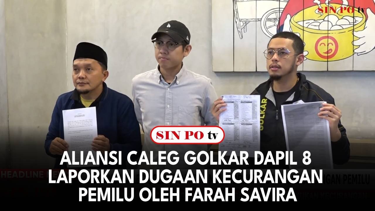 Aliansi Caleg Golkar Dapil 8 Laporkan Dugaan Kecurangan Pemilu Oleh Farah Savira