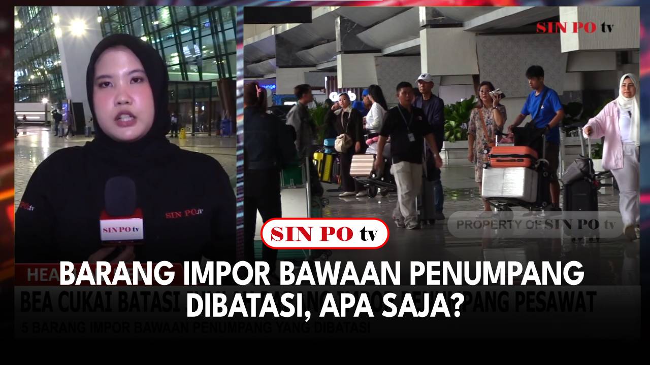 Barang Impor Bawaan Penumpang Dibatasi, Apa Saja?