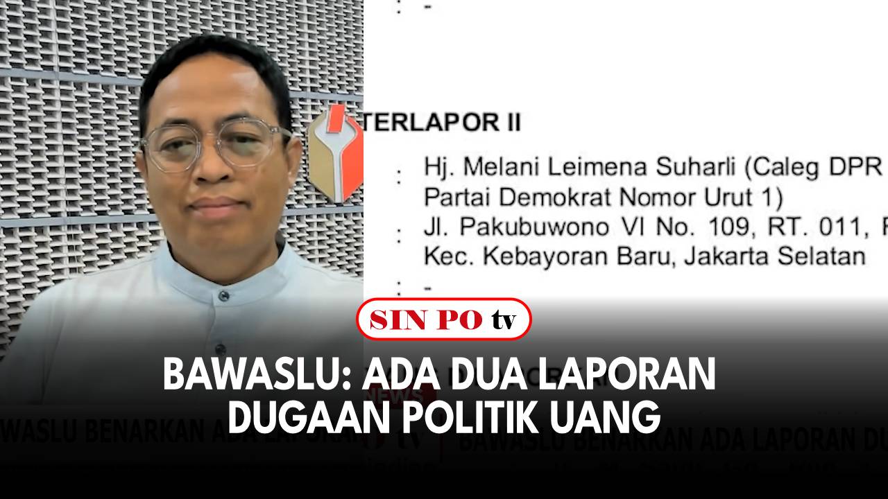 Bawaslu: Ada Dua Laporan Dugaan Politik Uang